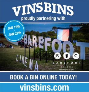 BAREFOOT CINEMA STARTS AT ARTHURS SEAT
JANUARY 12th - 27th JANUARY! BOOK YOUR TI