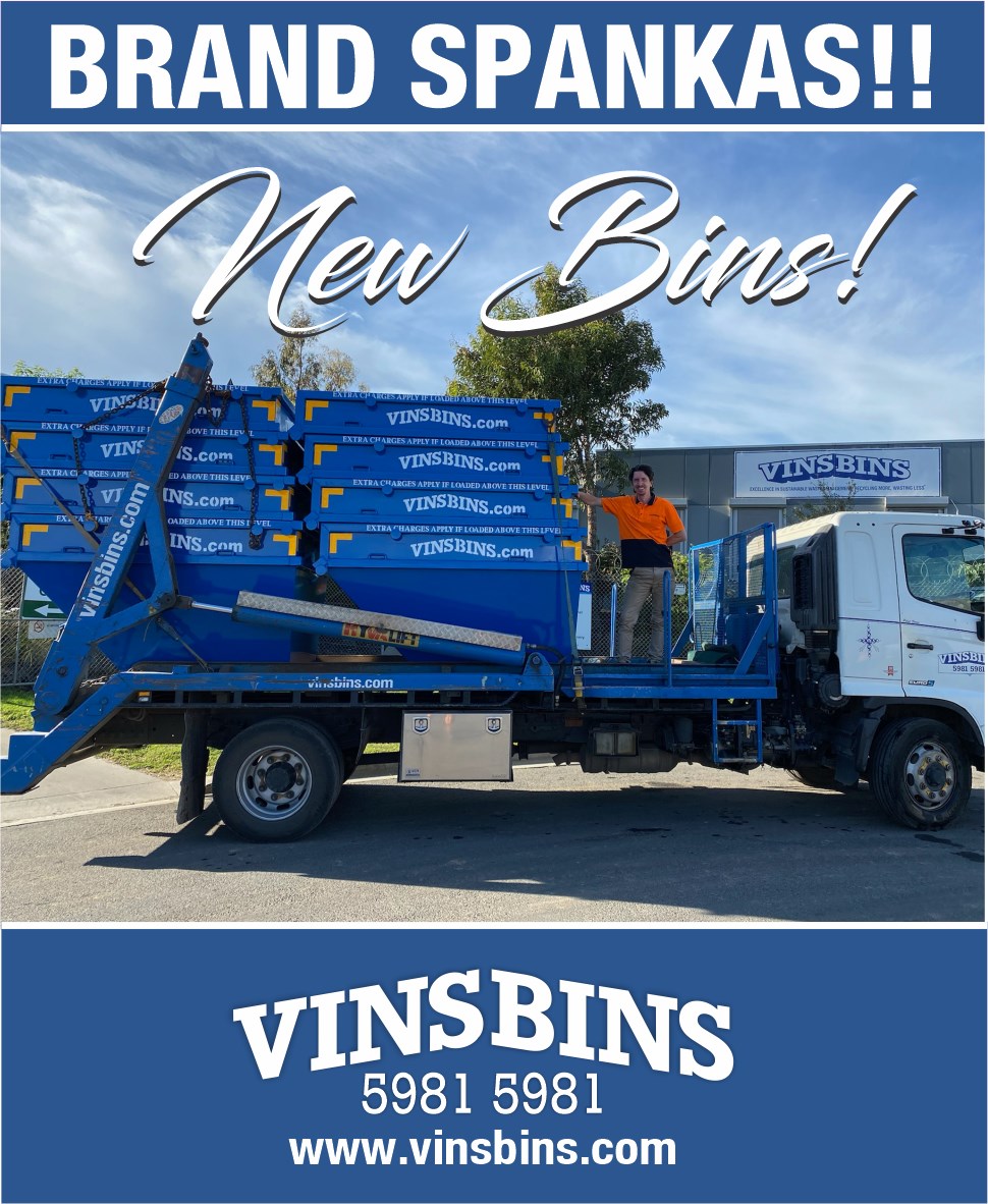 New 3m3 bins, arriving just in time for the busy Summer season. Our